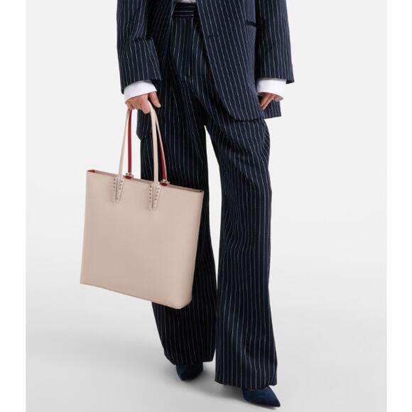 NEW! CHRISTIAN LOUBOUTIN LEATHER ZIP SHOULDER TOTE BAG PURSE NWT AUTHENTIC! - Picture 8 of 9